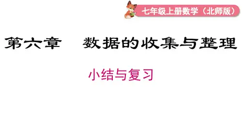 2024年北师大七年级数学上册第六章 小结与复习(课件)