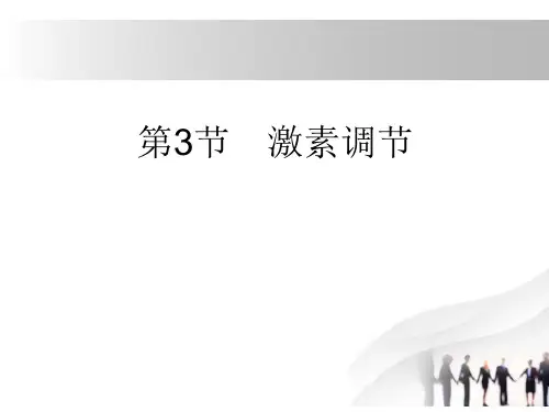《激素调节》课件PPT