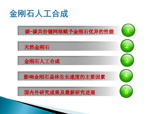 金刚石合成