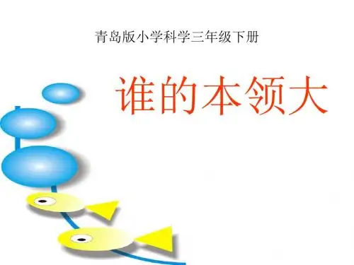 《谁的本领大》PPT优秀课件1