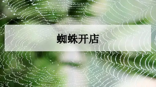 蜘蛛开店ppt完美版课件1.pptx