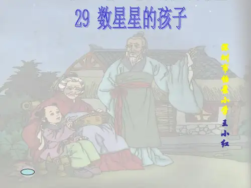二年级语文数星星的孩子