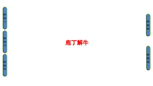 庖丁解牛PPT课件完整版