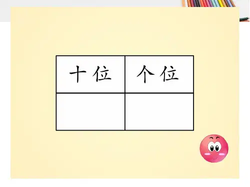 人教版一年级数学下册《想一想,摆一摆》PPT