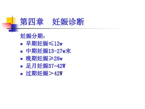 妊娠诊断