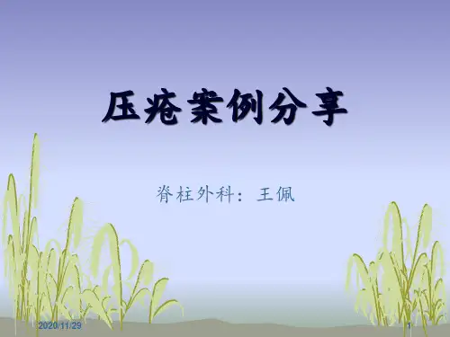 压疮案例分享 ppt课件