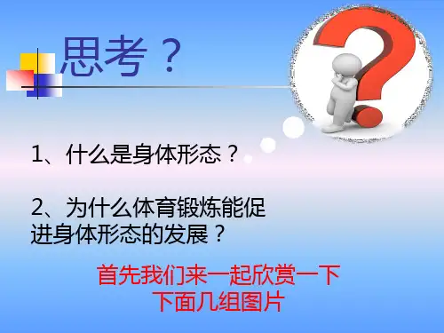 体育运动与身体形态