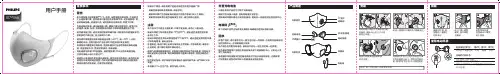 Philips+ACM066+电动口罩+使用指南说明书