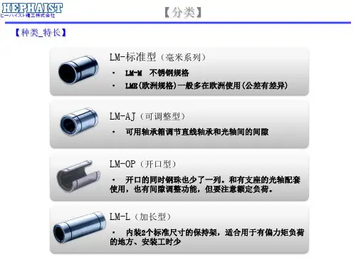 hephaist直线轴承