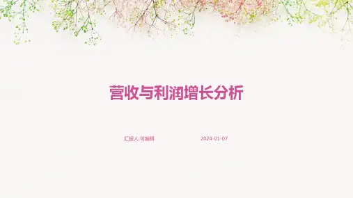 营收与利润增长分析