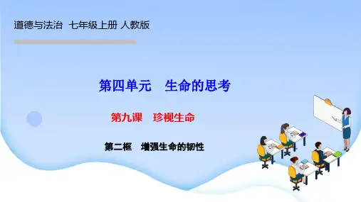 部编人教版七年级道德与法治上册课件 第四单元 生命的思考 第九课 珍视生命 第二框 增强生命的韧性
