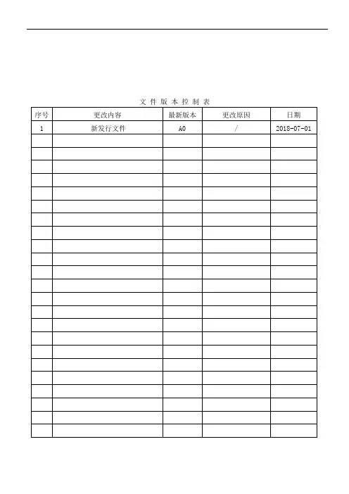 CNAS-CL01-2018质量手册说明