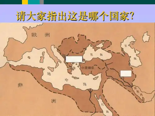 人民版历史选修四4.4土耳其之父凯末尔优秀课件
