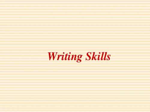 Writing Skills   超有用的写作技巧教材