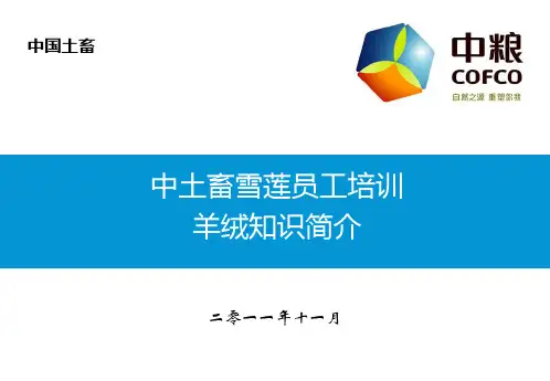 羊绒知识培训课件