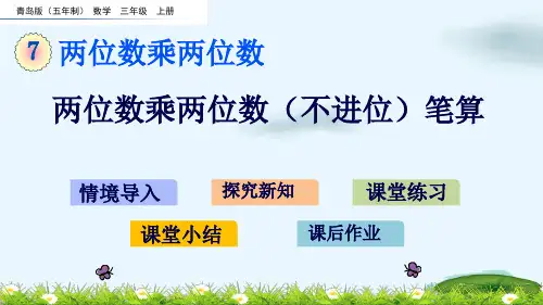 人教部编版《两位数乘两位数》PPT上课(共17张PPT)