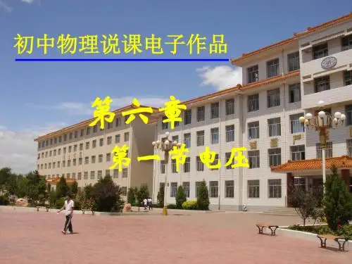 电压ppt14(说课) 人教版