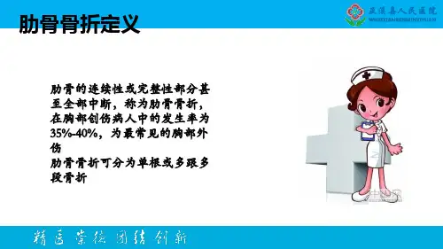 医学课件肋骨骨折肺挫伤的护理