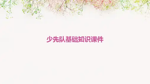 少先队基础知识课件
