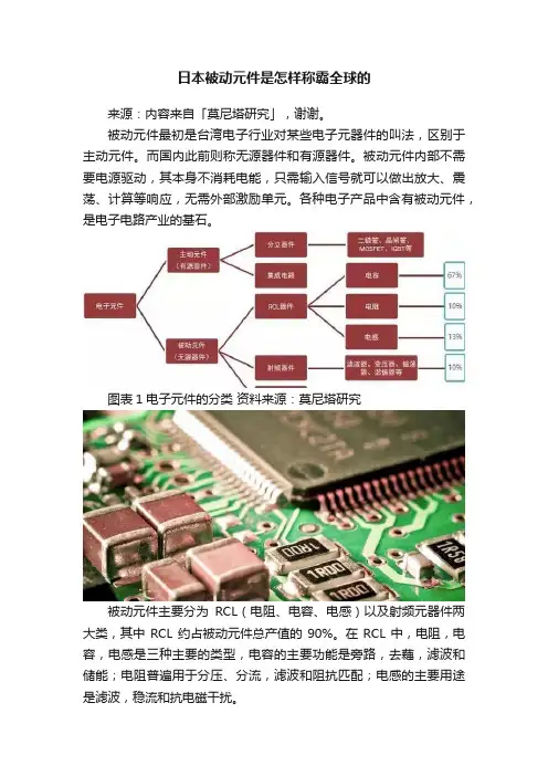 日本被动元件是怎样称霸全球的