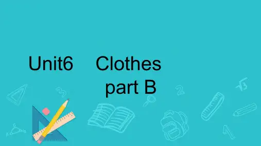 Unit6Clothes(1)PartB(课件)闽教版英语三年级下册(4)