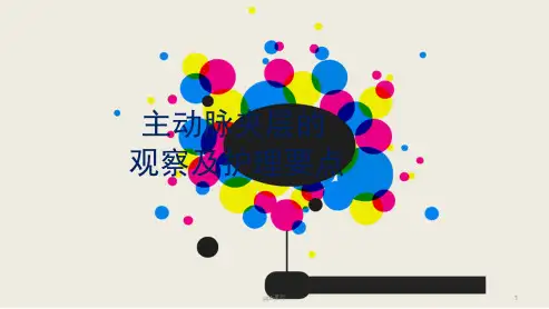 主动脉夹层的观察与护理要点  ppt课件