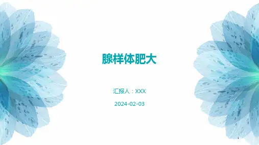 腺样体肥大演示课件