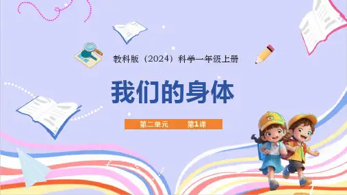 教科版(2024)一年级上册2.1我们的身体 课件(14张PPT)
