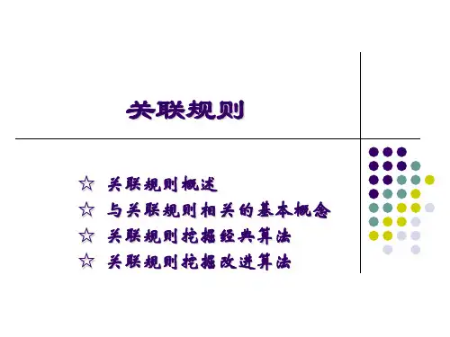 关联规则(可编辑ppt文档)