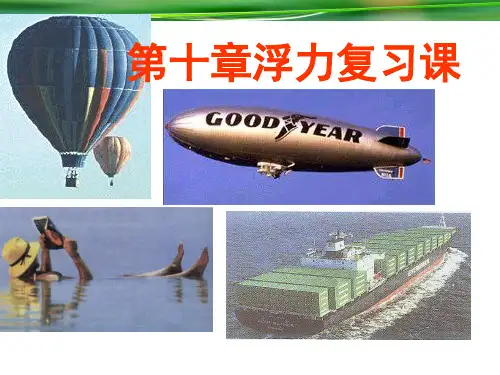 浮力复习ppt