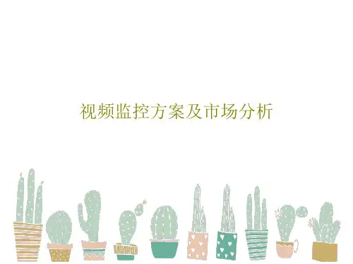 视频监控方案及市场分析64页PPT