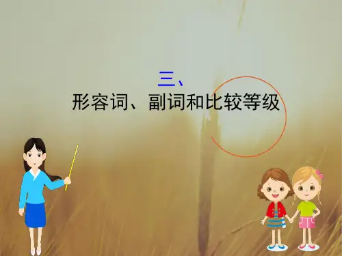 2019版高考英语黄冈经典一轮全国实用课件：语法精讲突破系列 三 精品