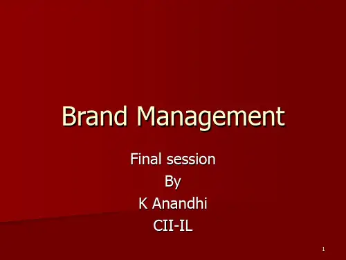 Branding-品牌管理PPT课件