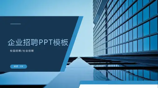 企业招聘PPT模板