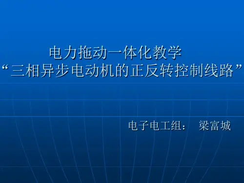 电力拖动说课稿