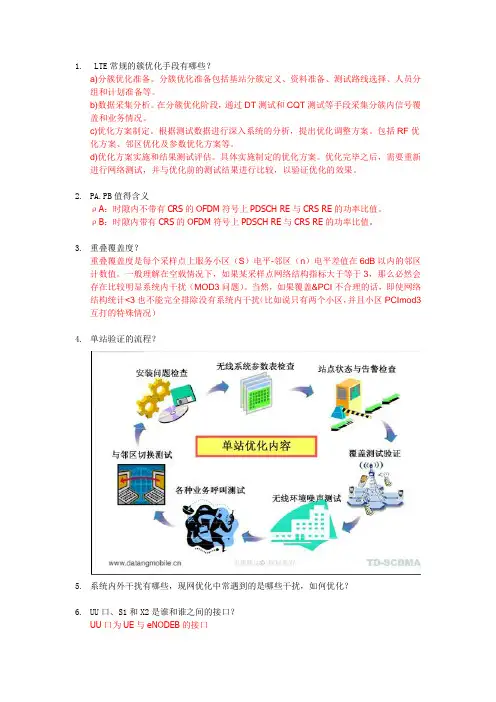 华为面试题整理第一卷