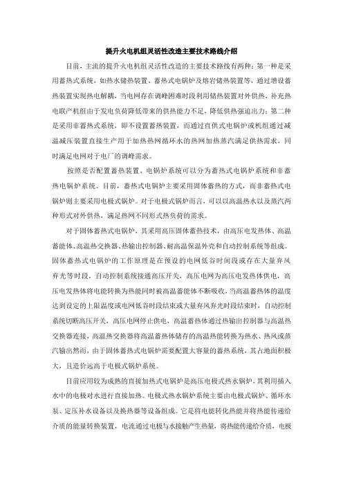 电厂灵活性改造技术路线-7页