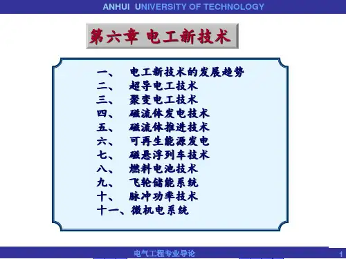6 电气工程概论_第六章_电工新技术 ppt课件