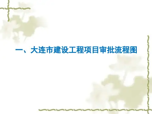 重点项目并联审批流程培训