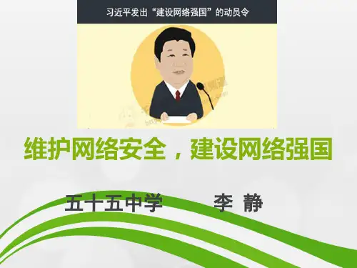 维护网络安全,建设网络强国