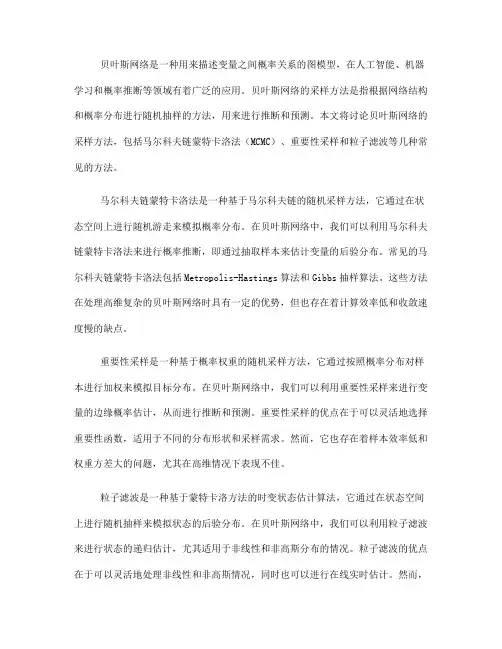 贝叶斯网络的采样方法(十)