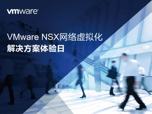 NSX网络虚拟化简介
