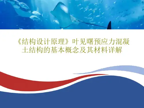 《结构设计原理》叶见曙预应力混凝土结构的基本概念及其材料详解共49页