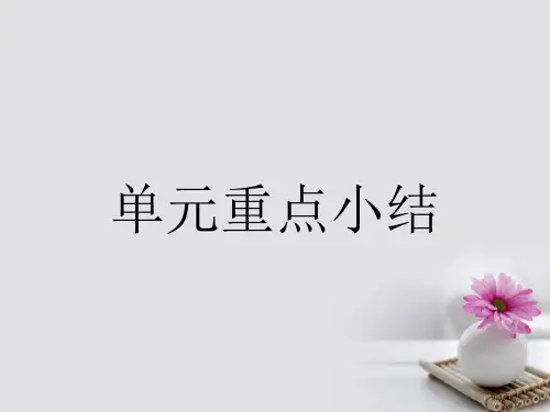 高中英语 Unit 4 Astronomythe science of the stars单元重点小