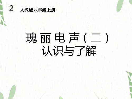 音乐人教版八年级(上册)我的未来不是梦课件