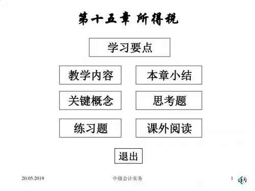 所得税专题培训课件PPT(31张)