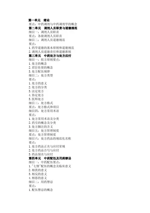 中药调剂学