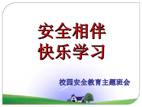 校园公共安全教育