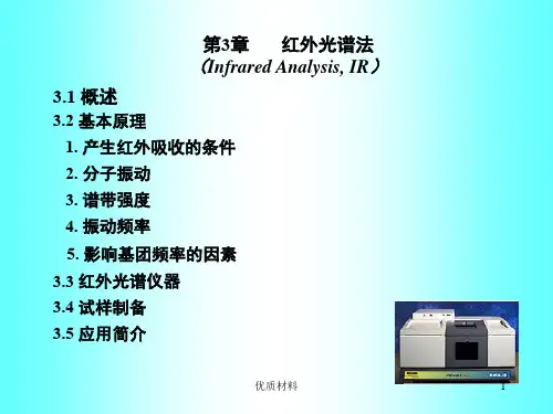 红外光谱解谱(格式整齐)