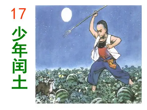 17、《少年闰土》(完美版)
